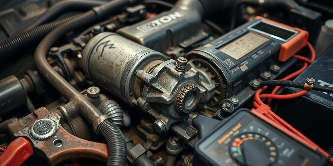 sinais de falha no motor de partida